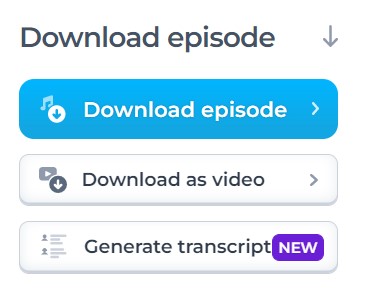 Auto-generate an audiogram version of your episode in Alitu to upload as a podcast on YouTube