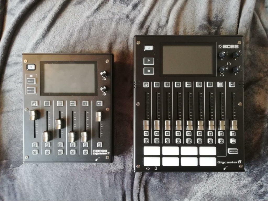 Boss Gigcaster 5 vs Gigcaster 8 – More tracks, more buttons!