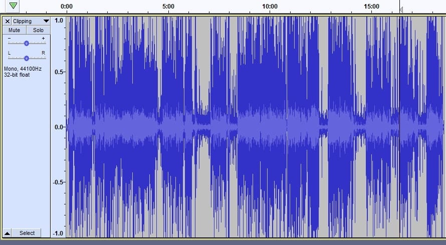 Clipping audio - podcast lingo