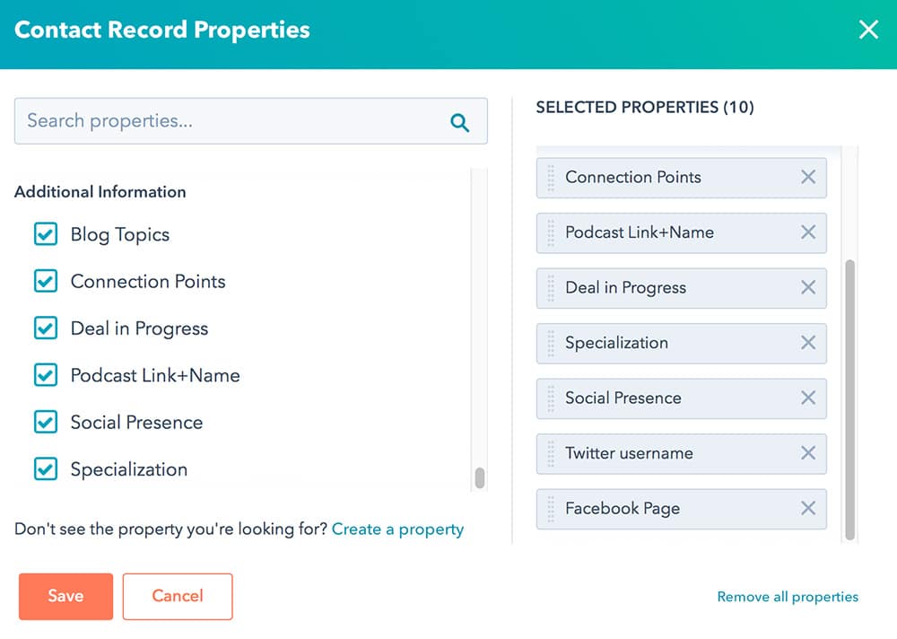 How to manage the podcast guest information