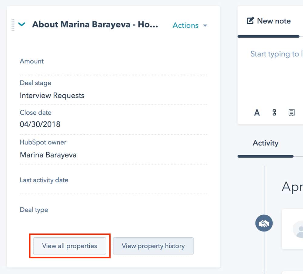 How to customize a Deal page