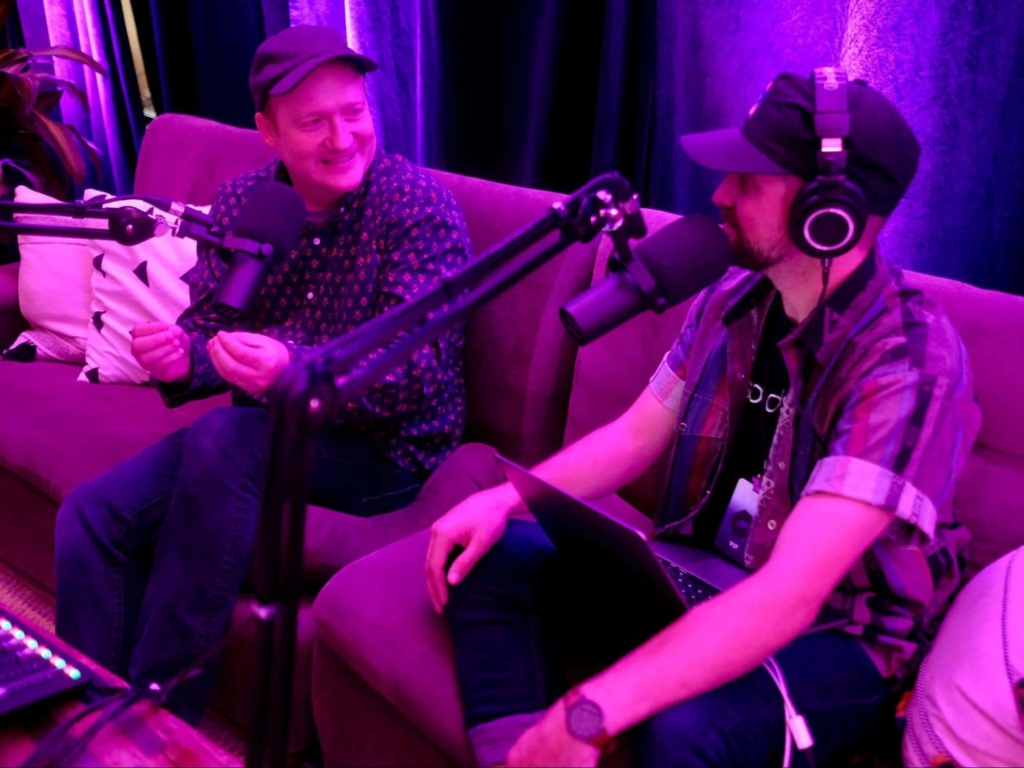 Interviewing at a live event