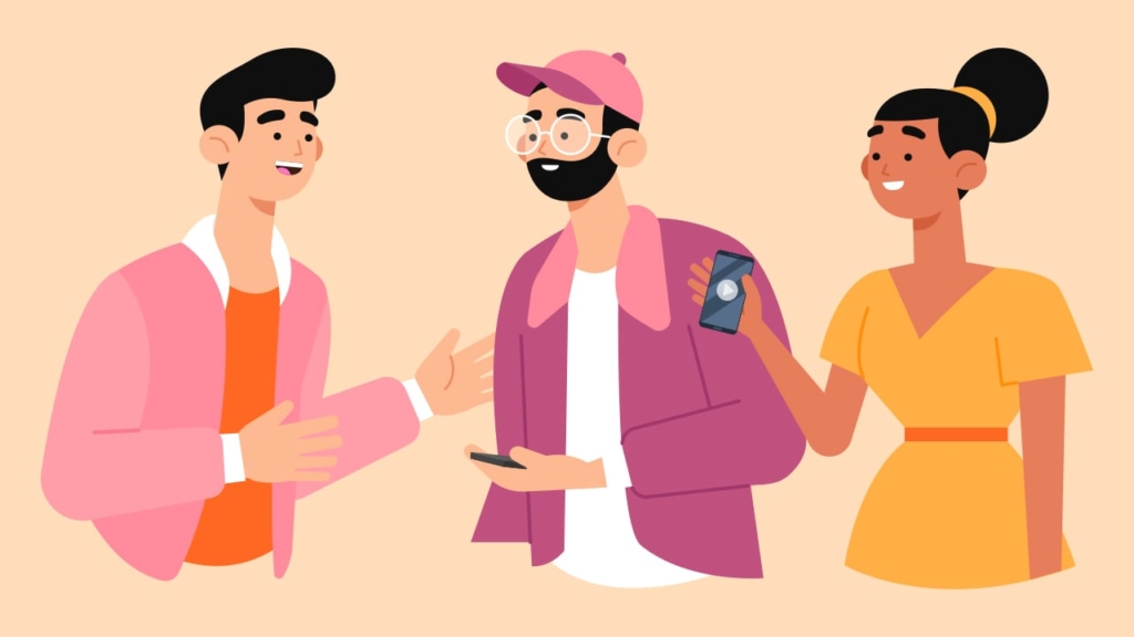 listeners talking about their favourite podcasts