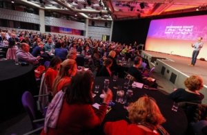 Colin Gray speaking in London Colin Gray speaking in London