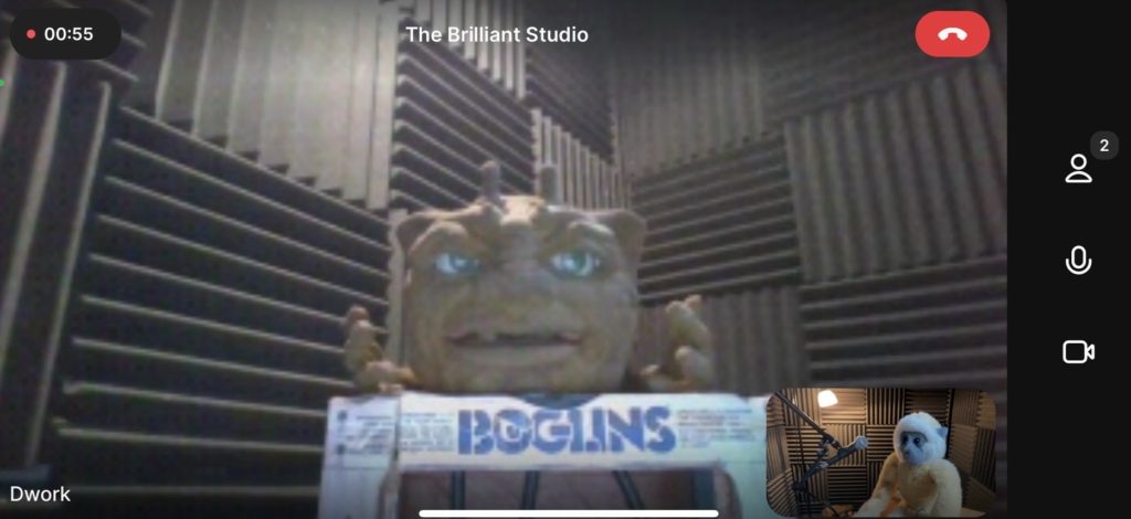 recording from the mobile side