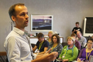 Speaking at the UK Podcast Event