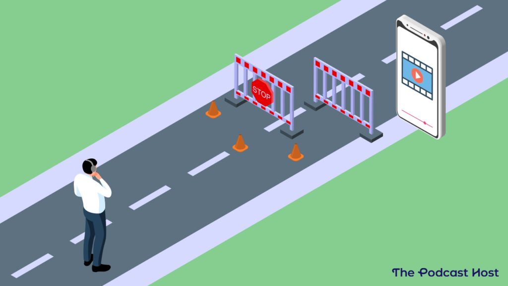 podcast recording barriers