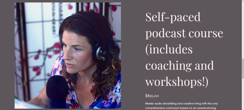 Narrative podcasts' self paced podcast education