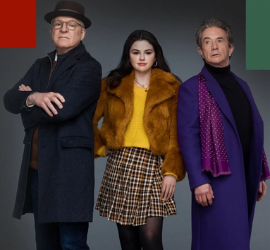 The characters from Only Murders In The Building would make colorful and warm Halloween Costumes for Podcasters.