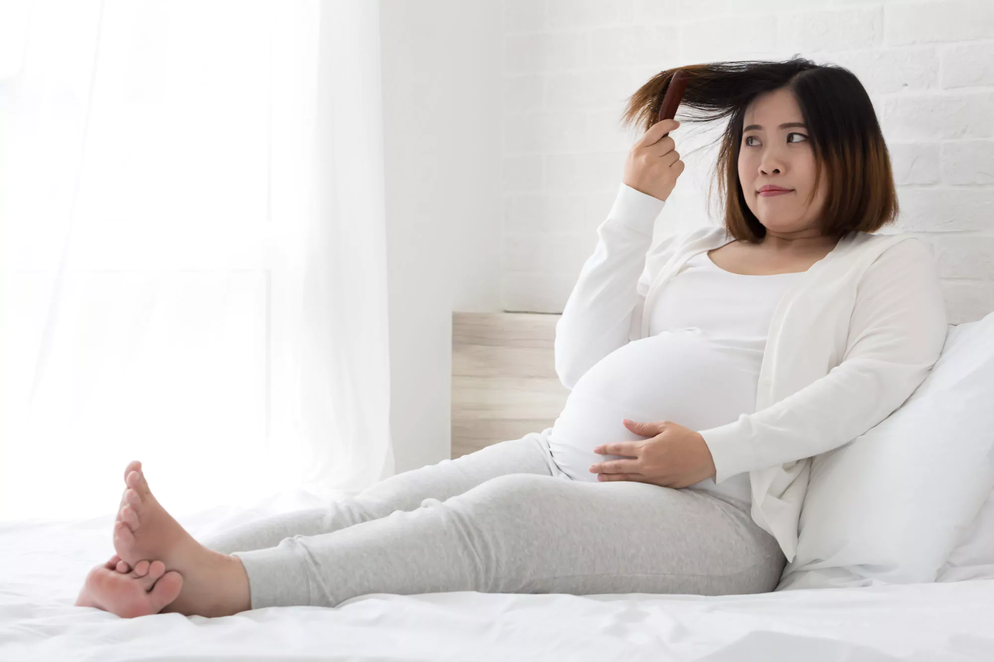 Hair Loss in Pregnancy: Why It Happens & What to Do About It 1 Hair Loss in Pregnancy: Why It Happens & What to Do About It 1